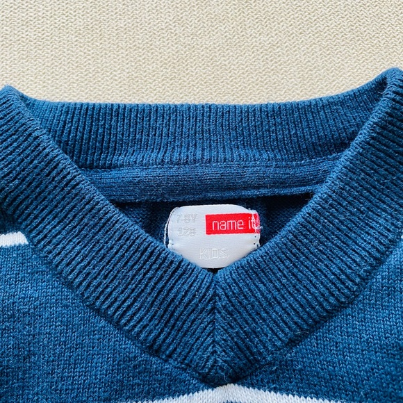 A blue nice „Name It“ sleeveless shirt - Picture 2 of 4